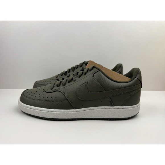 Nike Court Vision Lo NN Sneakers Men's Size 11 Cargo Khaki/White DH2987-300 - Picture 4 of 8